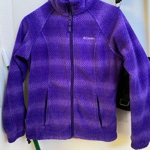 Columbia Fuchsia Fleece Jacket